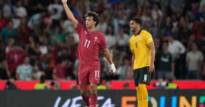 WATCH: Felix gives Portugal the lead against Wales
