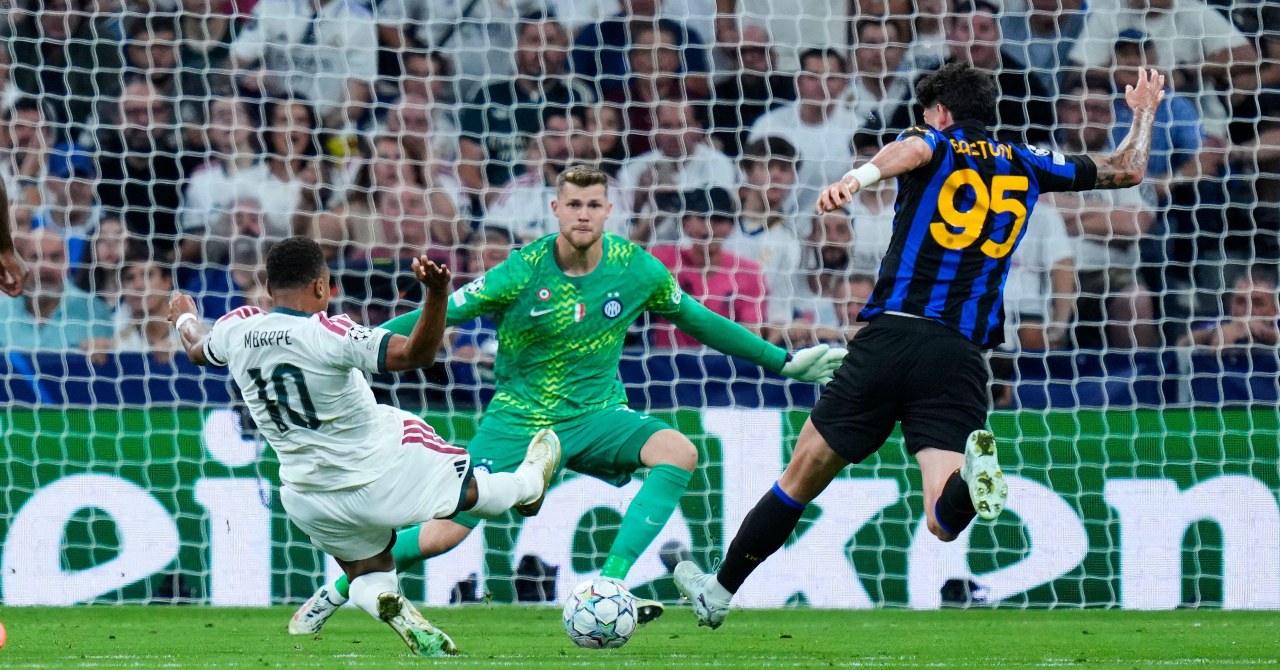 WATCH: Mbappe fires Real Madrid in front vs Inter Milan after sloppy Curtis Jones mistake