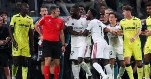 Real Madrid 1-0 Villarreal: Mourinho’s 10 men prevail despite Vinicius drama