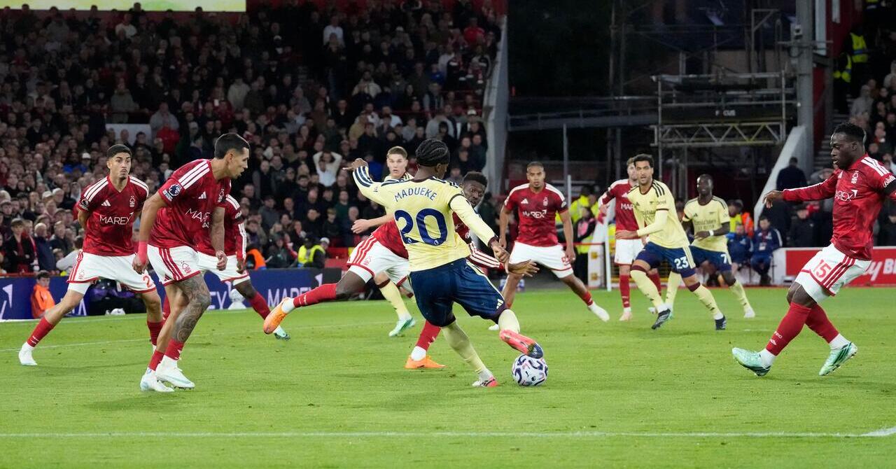 Nottingham Forest 0-1 Arsenal: Madueke wins it after war of attrition