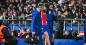 Why me? Kvaratskhelia posts emotional message after ACL blow that will sideline PSG star for rest of the season