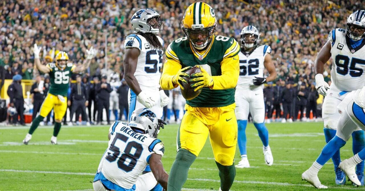 Packers’ Jacobs defends ‘handcuffs’ celebration in win over Panthers