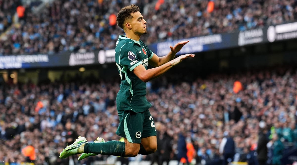 WATCH: Yasin Ayari stuns Manchester City as Brighton take shock early lead
