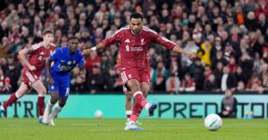 WATCH: Liverpool vs Chelsea sparks into life as Rogers and Gakpo score penalties before half-time