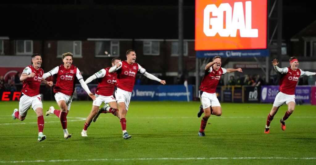 Fleetwood Town 1-1 Arsenal (5-3 pens): Premier League champions stunned as League Two side triumph on penalties