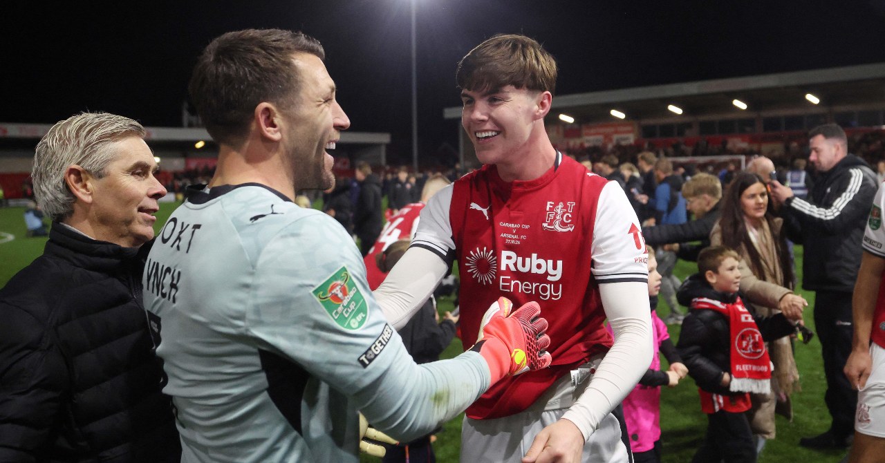 Fleetwood goalkeeper Lynch: We took inspiration from Grimsby beating Manchester United last year